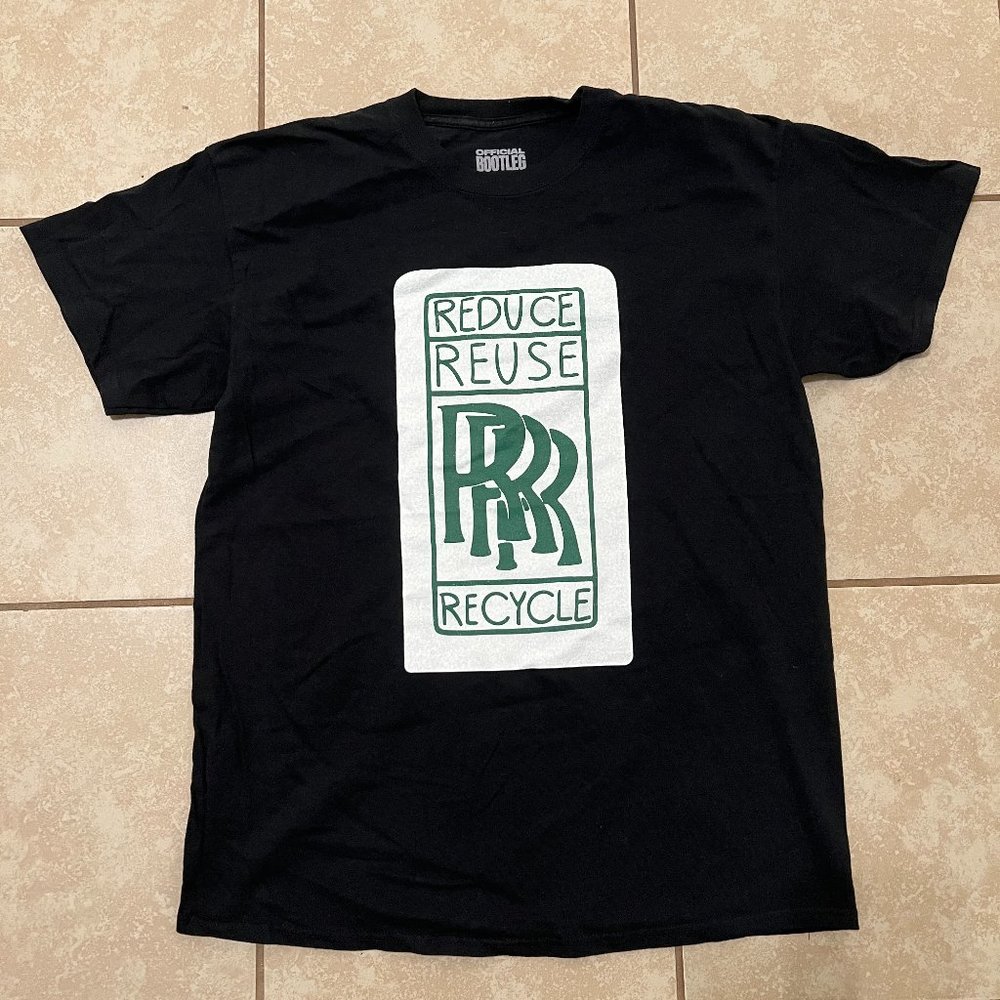 Official Bootleg Black Tee - Recycled Graphics